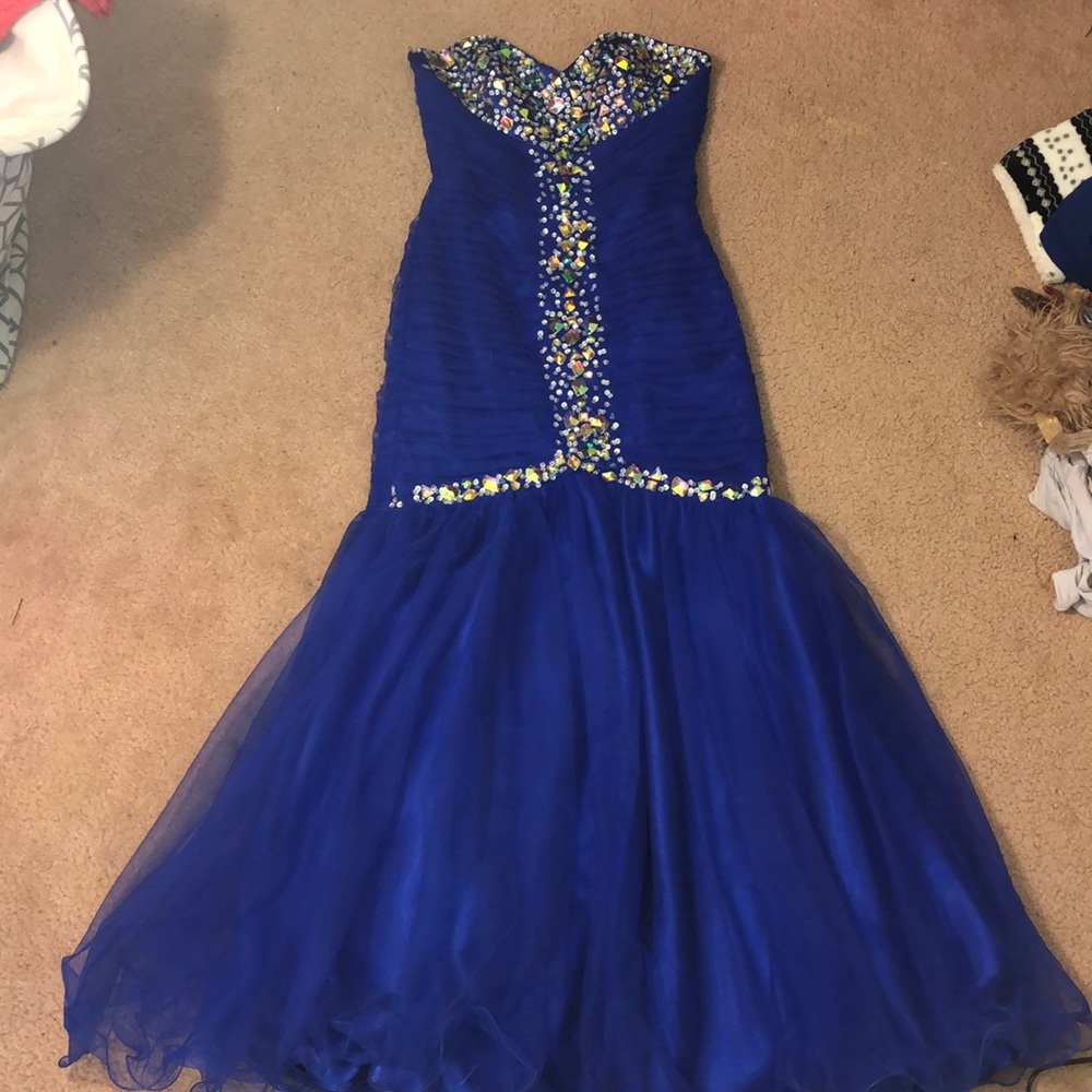 Mermaid prom dress